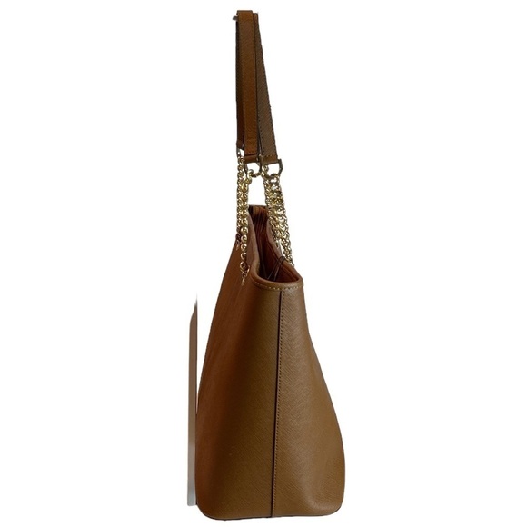 Michael Kors Acorn Chain Link Straps Tote Shoulder Bag Leather MSRP $378 NWT - Picture 5 of 9